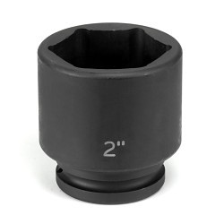 GP® 3084R Impact Socket, Standard Length, Measurement System: SAE Fractional, Hex Drive, 3/4 in Drive, 1.57 in D Socket, 6 Points